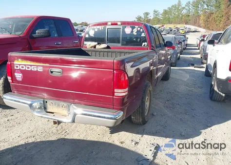 2000 Dodge Dakota Slt/Sport из США, поврежденный, VIN 1B7GL2AX5YS689904